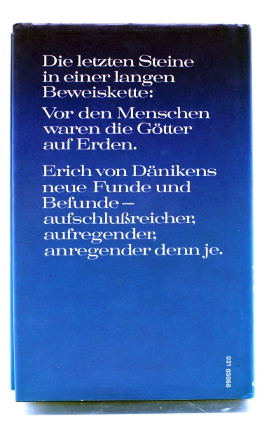 Erich von Däniken (Gebundene Ausgabe): Der Tag an dem die Götter kamen - 11. August 3114 v. Chr. (Erste Auflage)